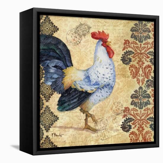 Gourmet Rooster III-Paul Brent-Framed Stretched Canvas