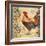 Gourmet Rooster IV-Paul Brent-Framed Art Print