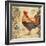 Gourmet Rooster IV-Paul Brent-Framed Art Print