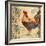 Gourmet Rooster IV-Paul Brent-Framed Art Print