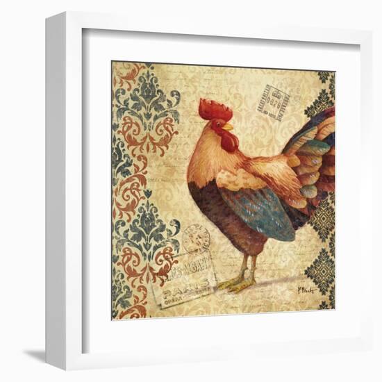 Gourmet Rooster IV-Paul Brent-Framed Art Print