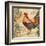 Gourmet Rooster IV-Paul Brent-Framed Art Print