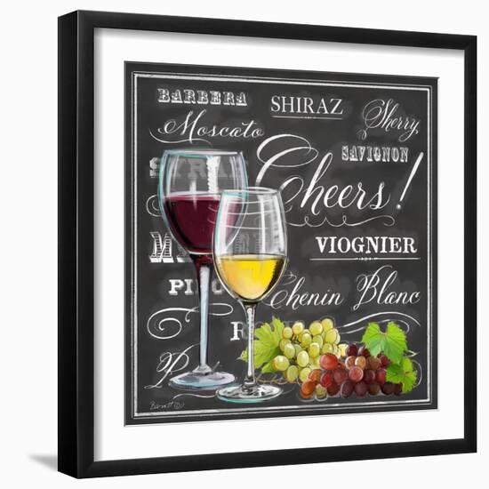 Gourmet Wine Selection-Chad Barrett-Framed Art Print