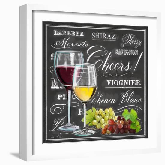 Gourmet Wine Selection-Chad Barrett-Framed Art Print