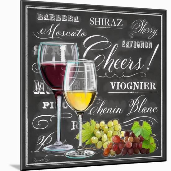 Gourmet Wine Selection-Chad Barrett-Mounted Art Print