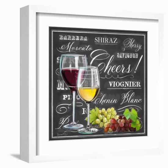 Gourmet Wine Selection-Chad Barrett-Framed Art Print