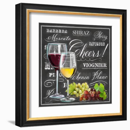 Gourmet Wine Selection-Chad Barrett-Framed Art Print