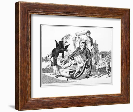 Gout Complications, Satirical Artwork-Science Photo Library-Framed Photographic Print