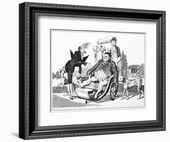 Gout Complications, Satirical Artwork-Science Photo Library-Framed Photographic Print