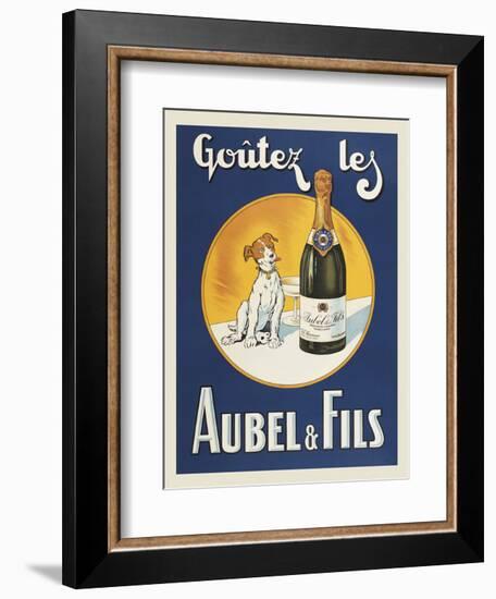 Goutez les Aubel & Fils-Vintage Posters-Framed Art Print