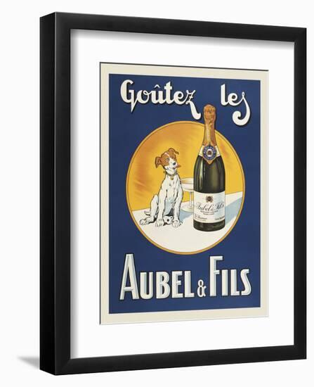 Goutez les Aubel & Fils-Vintage Posters-Framed Art Print