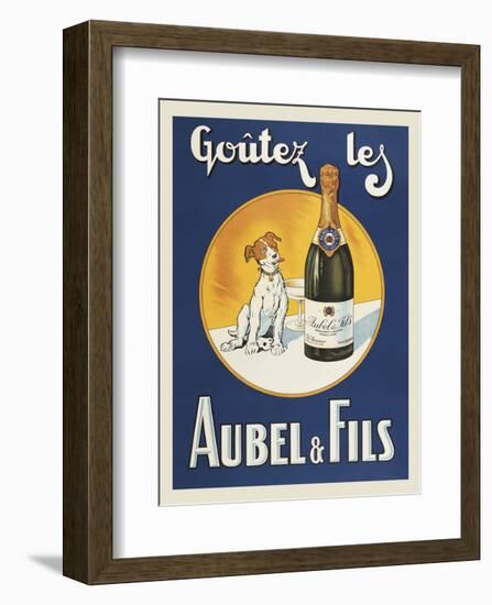 Goutez les Aubel & Fils-Vintage Posters-Framed Art Print