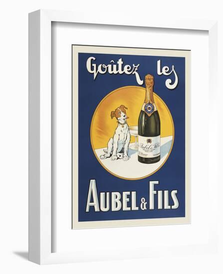 Goutez les Aubel & Fils-Vintage Posters-Framed Art Print