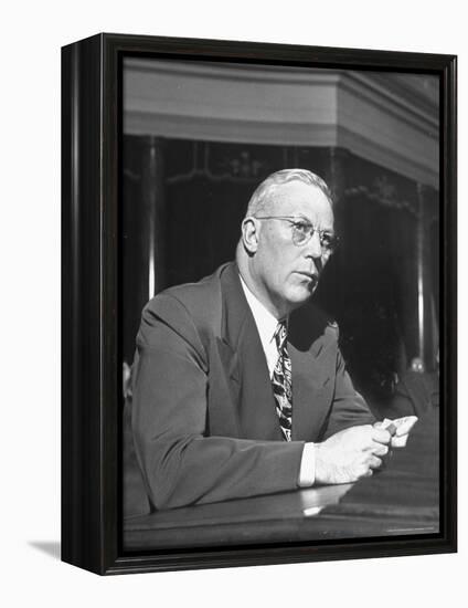 Gov. Earl Warren of California-Charles E^ Steinheimer-Framed Premier Image Canvas