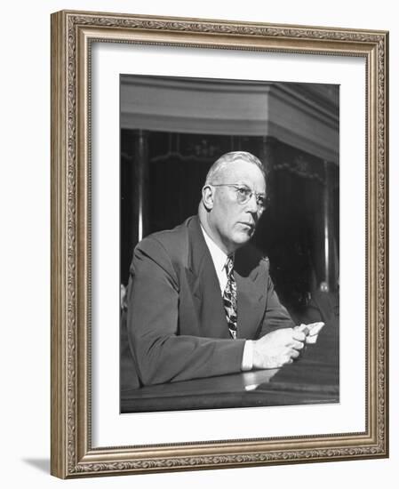 Gov. Earl Warren of California-Charles E^ Steinheimer-Framed Photographic Print