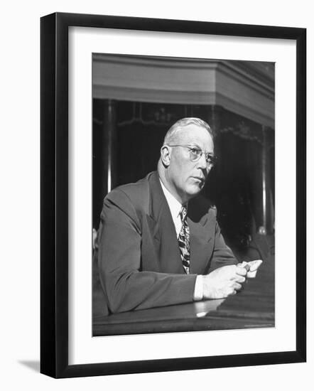 Gov. Earl Warren of California-Charles E^ Steinheimer-Framed Photographic Print