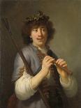 Isaac Blessing Jacob, 1638-Govaert Flinck-Framed Premier Image Canvas