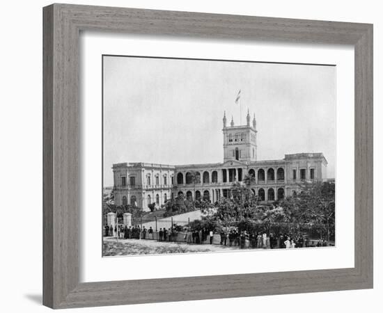 Government House, Asuncion, Paraguay, 1911-null-Framed Giclee Print