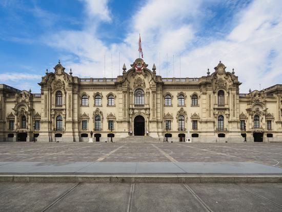 Government Palace Plaza De Armas Lima Peru South America Photographic Print Karol Kozlowski Art Com