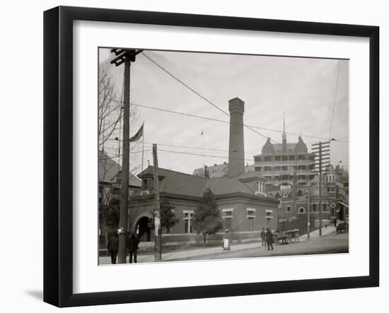 Government Reservation Building, Hot Springs, Arkansas-null-Framed Photo