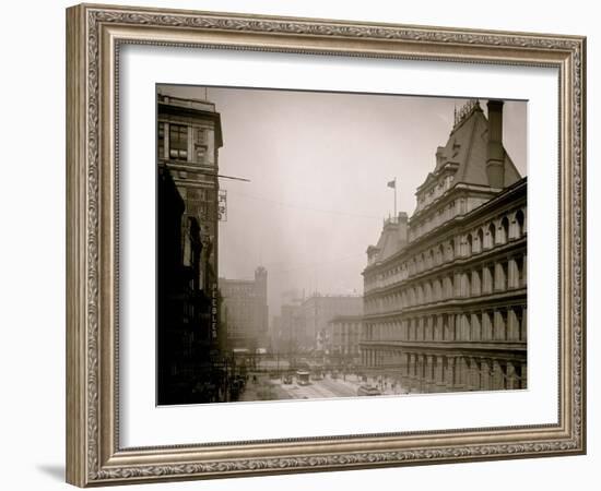 Government Square, Cincinnati, Ohio-null-Framed Photo