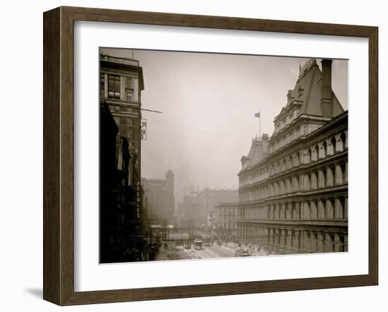 Government Square, Cincinnati, Ohio-null-Framed Photo