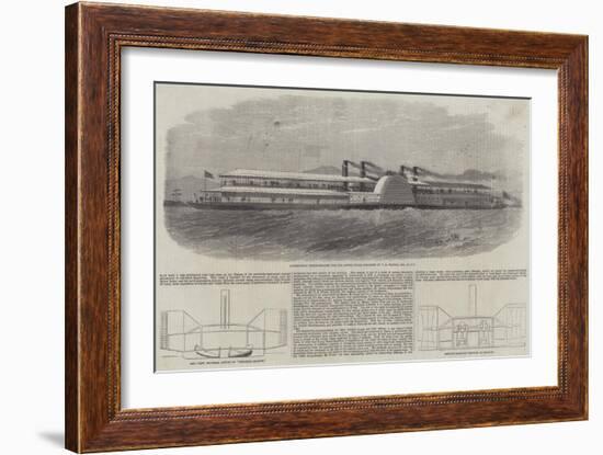 Government Troop Steamer for the Lower Indus-Edwin Weedon-Framed Giclee Print