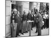 Governor George Wallace Blocks Entrance at the University of Alabama-Warren K^ Leffler-Mounted Photo