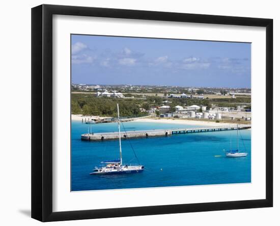 Governor's Beach on Grand Turk Island, Turks and Caicos Islands, West Indies, Caribbean-Richard Cummins-Framed Photographic Print