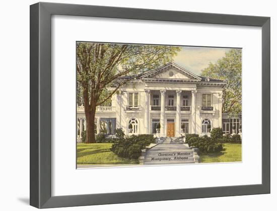 Governor's Mansion, Montgomery, Alabama-null-Framed Art Print