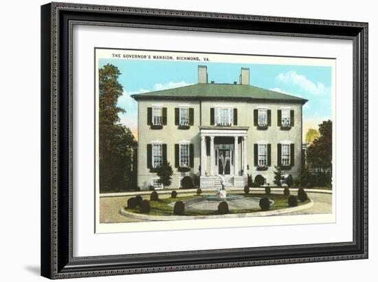 Governor's Mansion, Richmond, Virginia-null-Framed Art Print