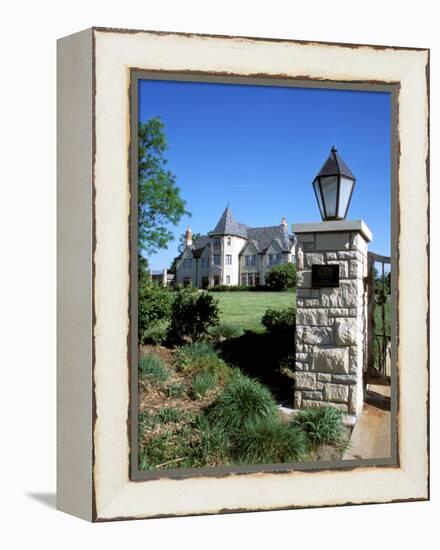 Governor's Mansion, Topeka, Kansas-Mark Gibson-Framed Premier Image Canvas