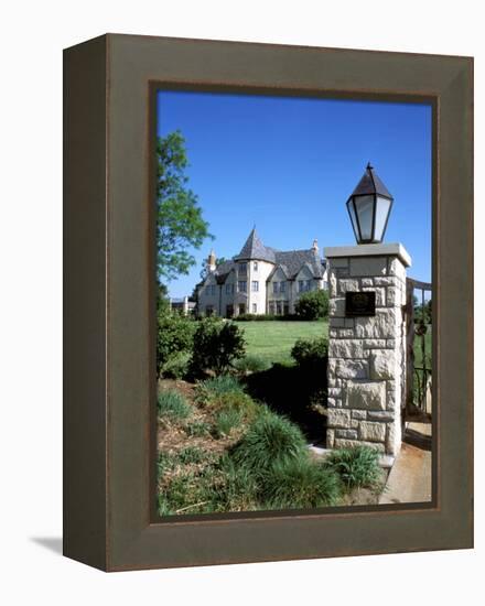 Governor's Mansion, Topeka, Kansas-Mark Gibson-Framed Premier Image Canvas