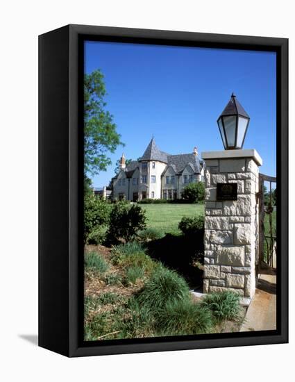 Governor's Mansion, Topeka, Kansas-Mark Gibson-Framed Premier Image Canvas