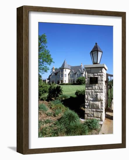 Governor's Mansion, Topeka, Kansas-Mark Gibson-Framed Photographic Print