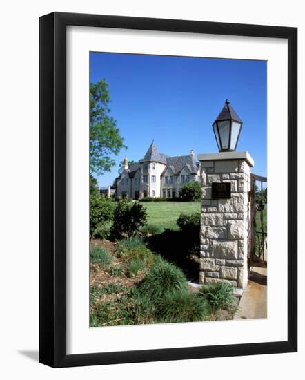 Governor's Mansion, Topeka, Kansas-Mark Gibson-Framed Photographic Print