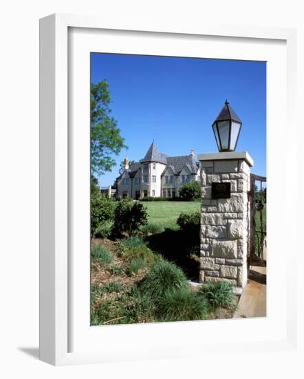 Governor's Mansion, Topeka, Kansas-Mark Gibson-Framed Photographic Print