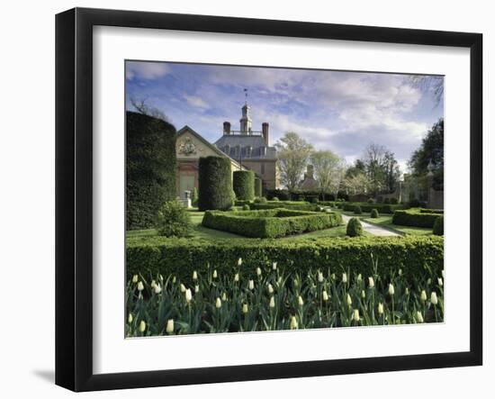 Governor's Palace, Colonial Williamsburg, Virginia, USA-null-Framed Photographic Print