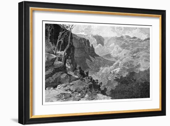 Govett's Leap, Blue Mountains, New South Wales, Australia, 1886-Frederic B Schell-Framed Giclee Print