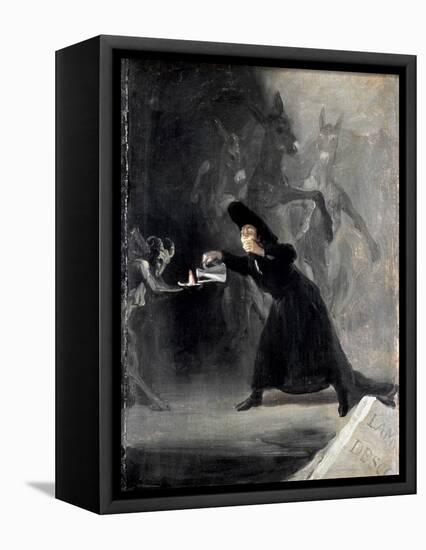 Goya: Bewitched, 1798-Francisco de Goya-Framed Premier Image Canvas