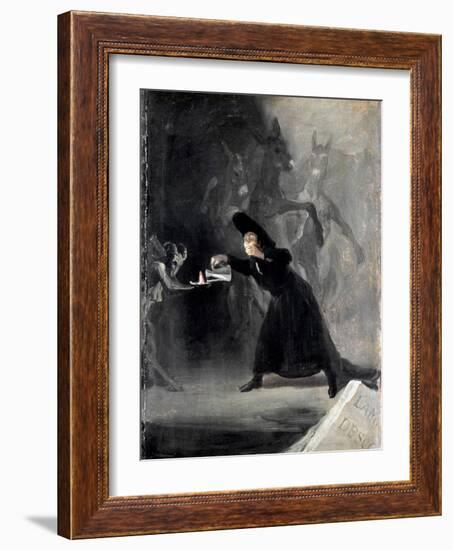 Goya: Bewitched, 1798-Francisco de Goya-Framed Giclee Print