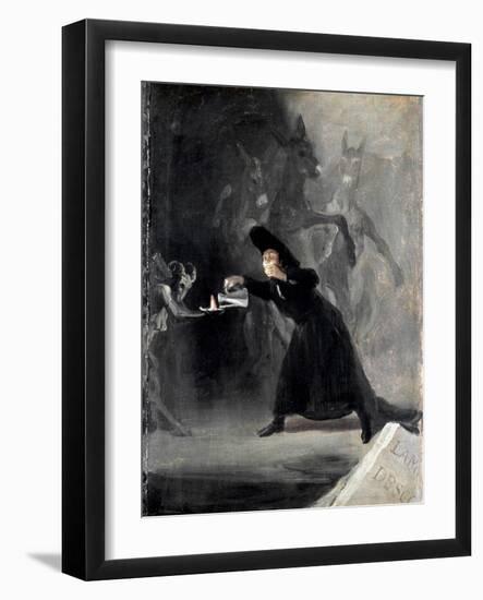 Goya: Bewitched, 1798-Francisco de Goya-Framed Giclee Print