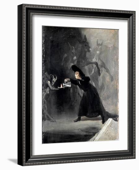 Goya: Bewitched, 1798-Francisco de Goya-Framed Giclee Print