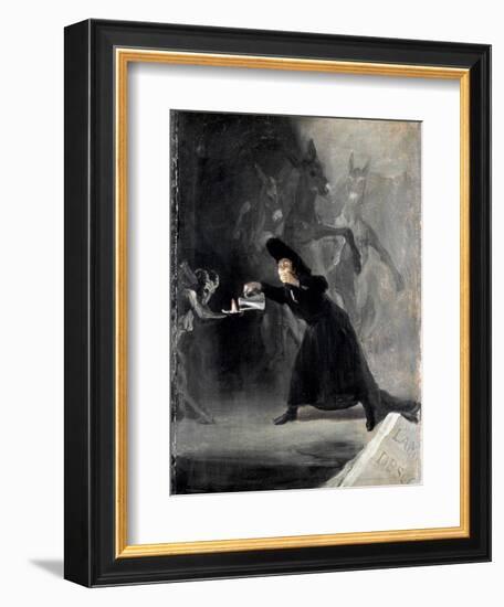 Goya: Bewitched, 1798-Francisco de Goya-Framed Giclee Print