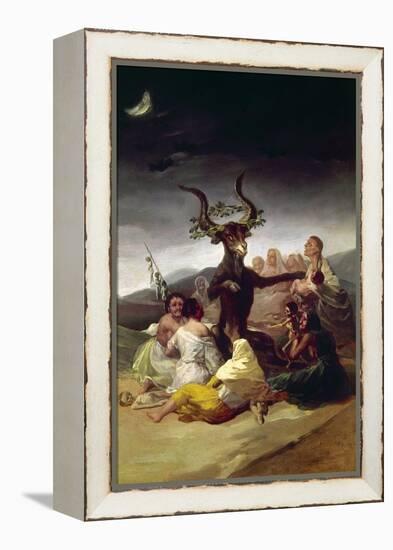 Goya: Witches Sabbath-Francisco de Goya-Framed Premier Image Canvas
