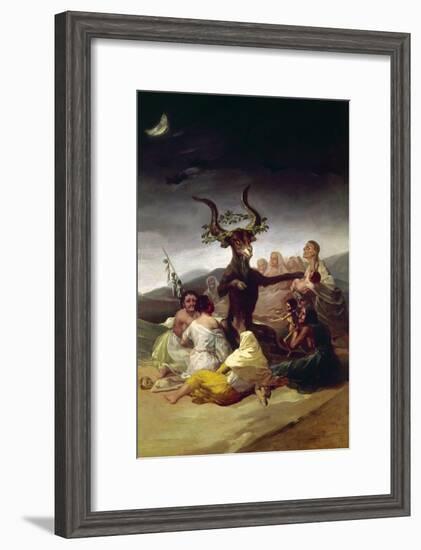 Goya: Witches Sabbath-Francisco de Goya-Framed Giclee Print