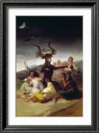 Goya: Witches Sabbath' Giclee Print - Francisco de Goya | Art.com