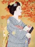 Maiko the Autumn Leaves-Goyo Otake-Premier Image Canvas