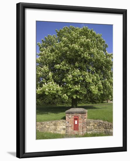 GR Royal Mail Rural Letter Box-Richard Klune-Framed Photographic Print