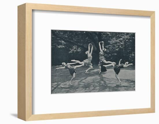 'Grace and Animation in New Classical and Russian Dancing', c1935-Unknown-Framed Photographic Print